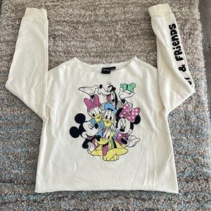 Disney Mickey and friends long sleeve top size xs